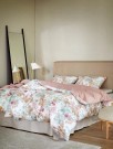 Cassandra Sateng Sengesett, Varm Rosa 140x220cm thumbnail