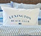 White/Blue Rope Printed Cotton Poplin Bed Set 140x200, 50x70 thumbnail