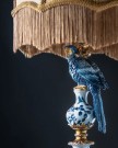 Bordlampe - Papegøye m/Skjerm, Blå/Beige thumbnail