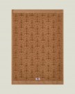 Lexington Håndkle i Velur m/Jacquard Ornament - Fudge, 50x70cm thumbnail
