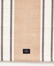 Bordløper med opphøyde stripete ribber i økologisk bomull - 50x350cm thumbnail