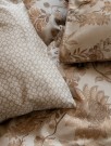 Olivia Sateng Sengesett - Beige, 140x220cm thumbnail