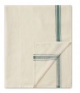 Linen/Cotton Tablecloth with Side Stripes - 150x250 thumbnail