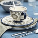 Laura Ashley Hedingham Tallerken 21cm Blå 2pk thumbnail