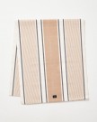 Bordløper med opphøyde stripete ribber i økologisk bomull - 50x350cm thumbnail