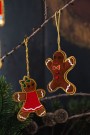 UND Håndlaget Ornament - Pepperkake Pia  thumbnail