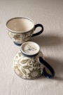 Laura Ashley Hedingham Stort Krus, Blå/Khaki 2pk thumbnail