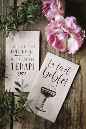 Lys & servietter 
