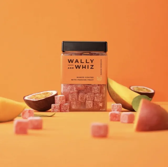 Wally and Whiz Vingummi - Magno With Passionfruit, 240g