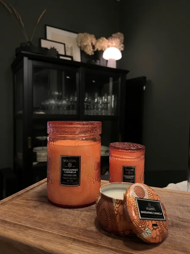 Voluspa Duftlys - Mandarino Cannela 510g, 100t
