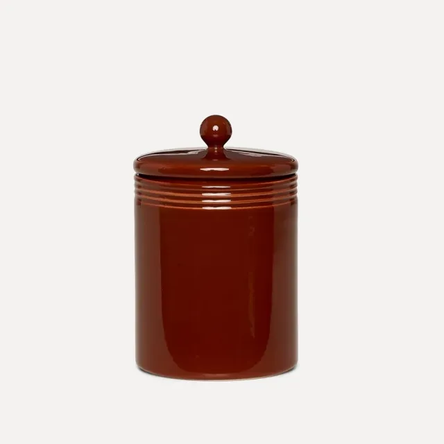 UND The Legacy Krukke m/Lokk Stor H:15,5cm - Terracotta