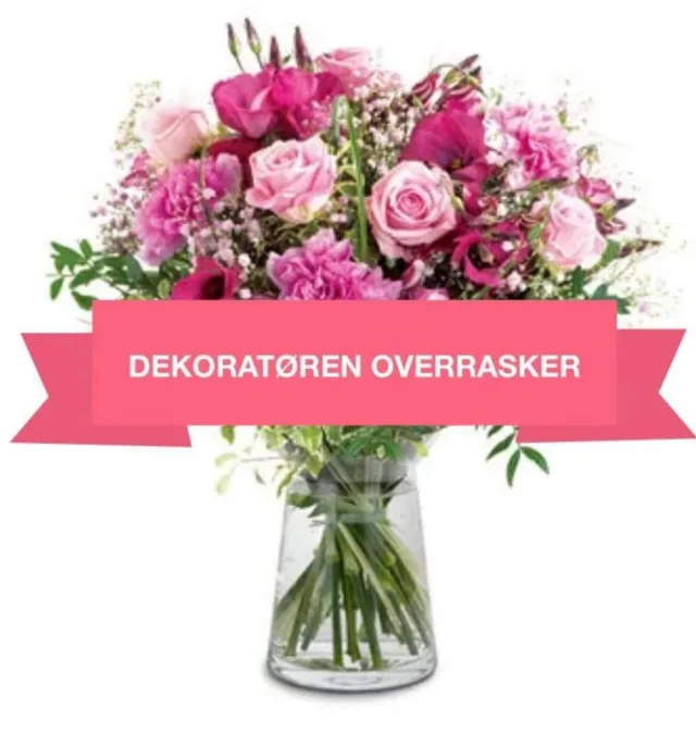 Bukett Dekoratøren Overrasker