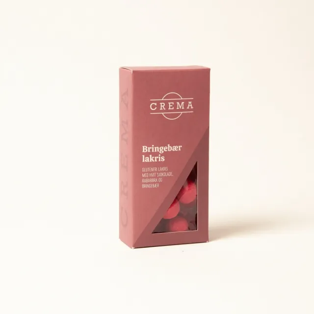 Crema Bringebærlakris 100g