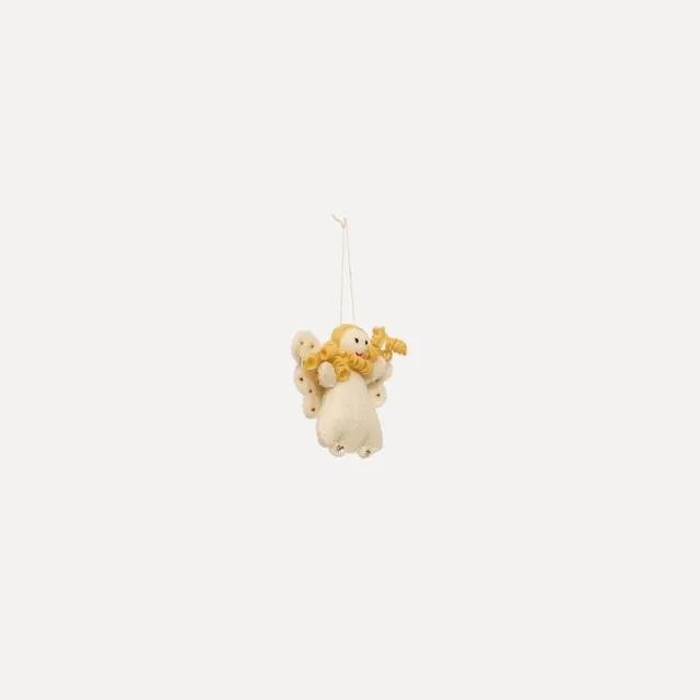 UND Ullfilt Engel Offwhite Kjole 