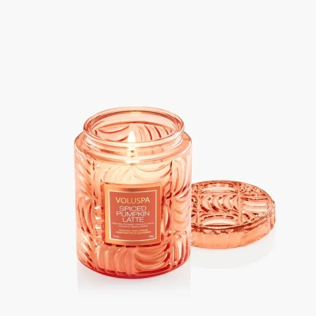 Voluspa Duftlys - Spiced Pumpkin Latte 156g, 50t