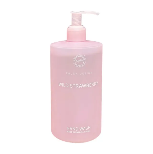 Bruka - Hand Wash 500ml, Wild Strawberry 
