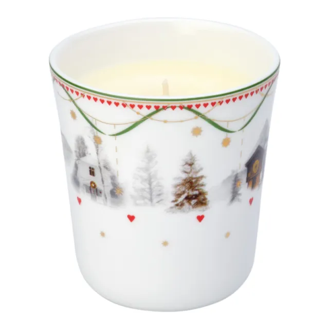 Julemorgen Saga Duftlys - Kanel & Appelsin 170g