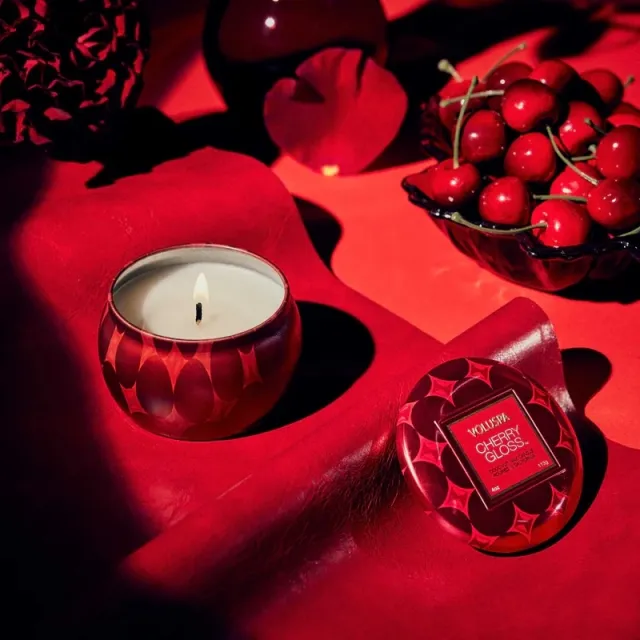 Voluspa Duftlys - Cherry Gloss 113g, 25t