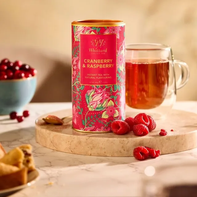 WHITTARD-CRANBERRY & RASPBERRY INSTANT TEA