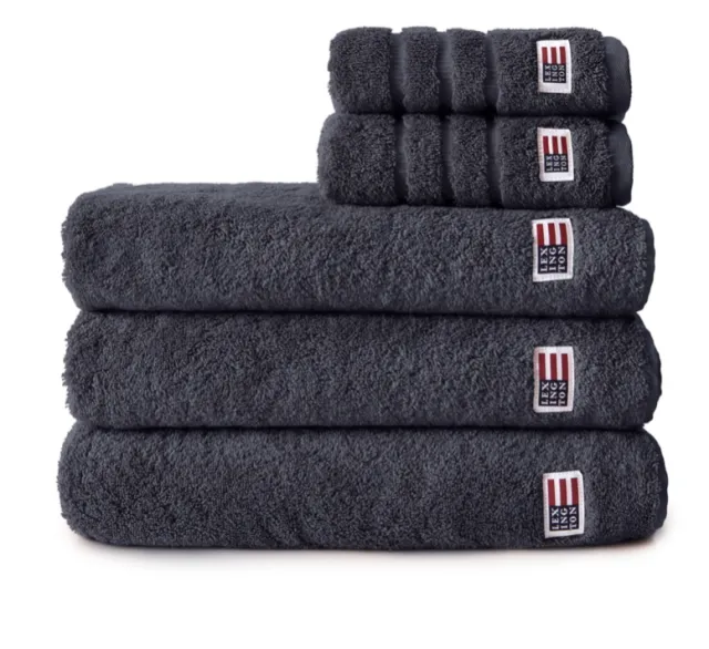 Lexington Original towel charcoal - 50x70