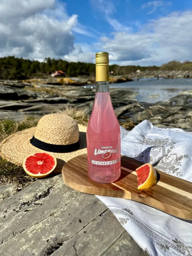 Himmelstund Pink Grapefruit Sparkling Limonade 75cl