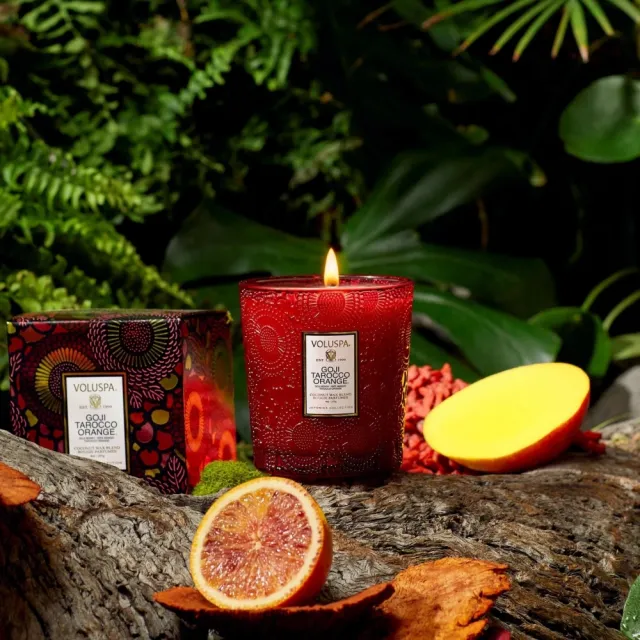 Voluspa Duftlys - Goji Tarocco Orange 255g, 60t
