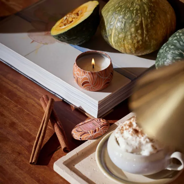Voluspa Duftlys - Spiced Pumpkin Latte 113g, 25t