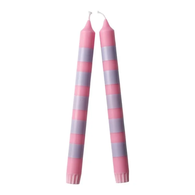 Striped Kronelys 2pk