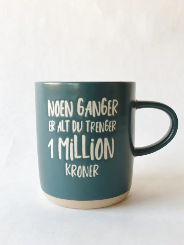 Krus H 9,5 Cm “1 Million Kroner”