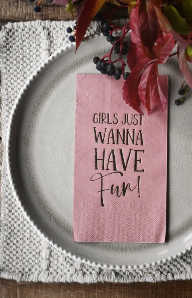 Trend Serviett - Girls Just Wanna Have Fun, 20pk