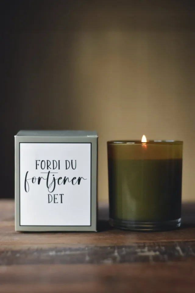 Trend Design Duftlys "Fordi du fortjener det"