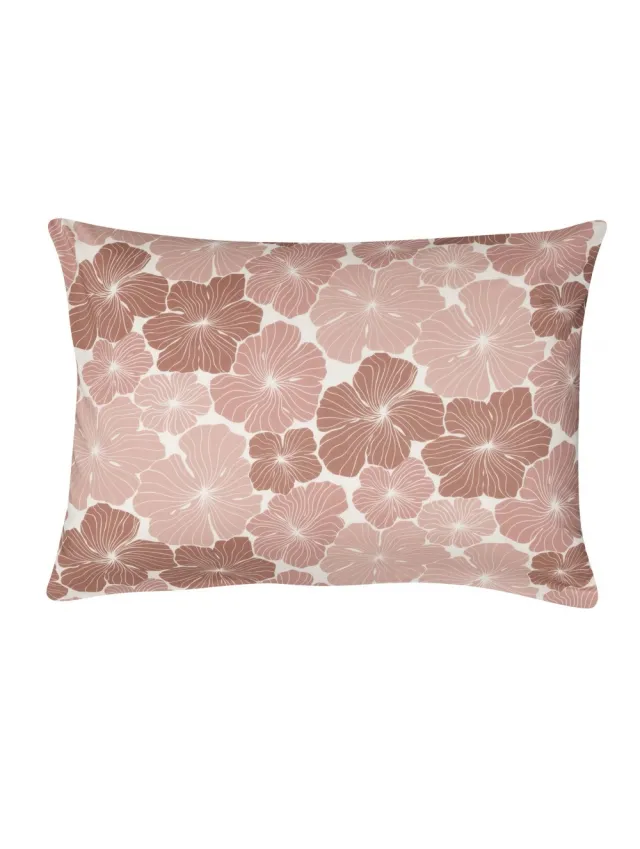 Paula Putetrekk i Ekstra Fin Bomull 50x70cm - Varm Rosa