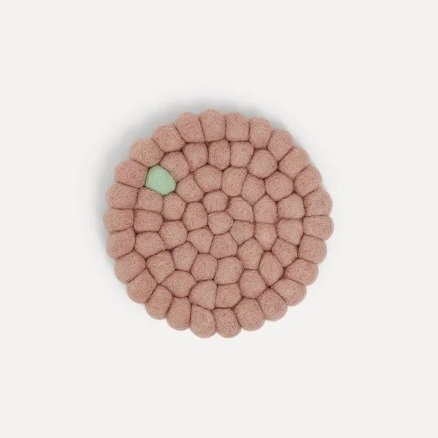 Wooldot Coaster Mini D:10cm Lavender/Light Mint