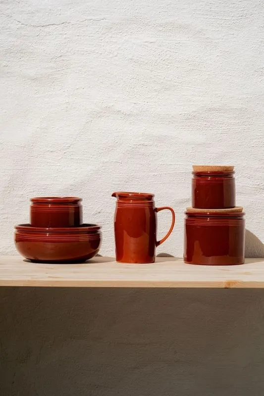 The Legacy Bolle D: 24cm H: 10cm Terracotta