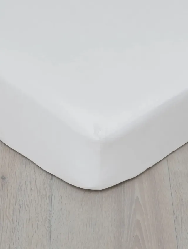 Formsydd Flanell Laken, Krem 90x200cm