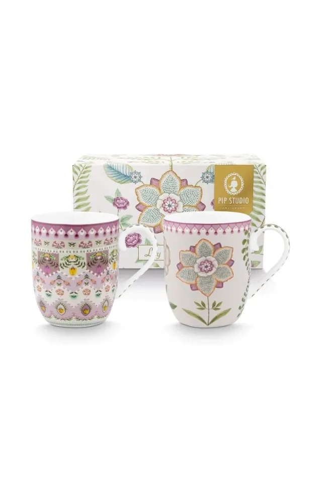 PIP Krus Set/2 Lily & Lotus Syrin 145ml