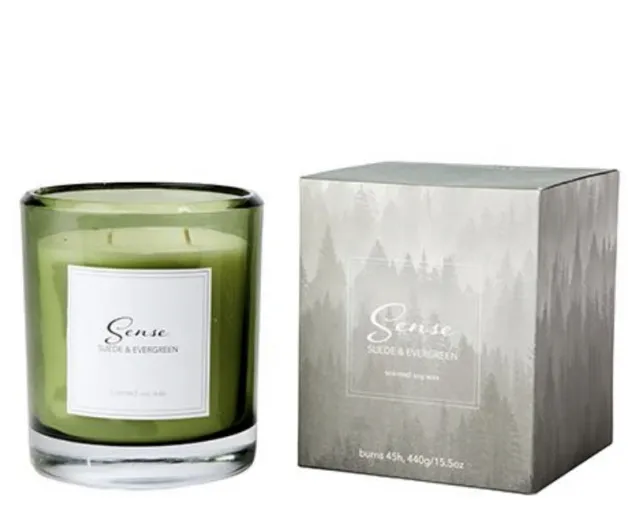 Sense Duftlys Suede & Evergreen
